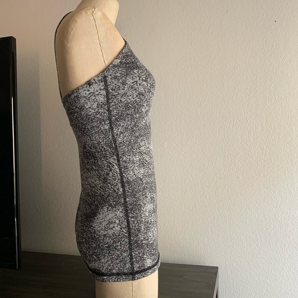 Lululemon Stretch Tank Black White - Size 6 - Picture 2 of 5